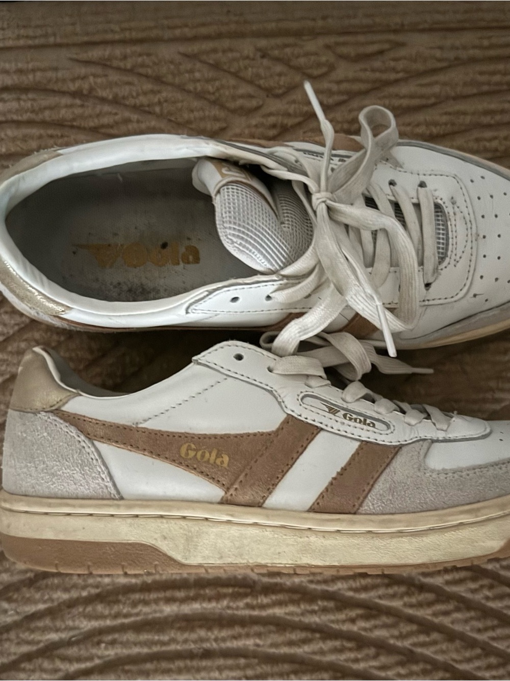 Gola HAWK Women White and brown  7.5. fair